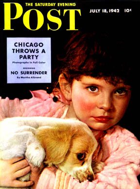 7/18/194 2 Hesse, Paul --- Girl and Cocker Pup