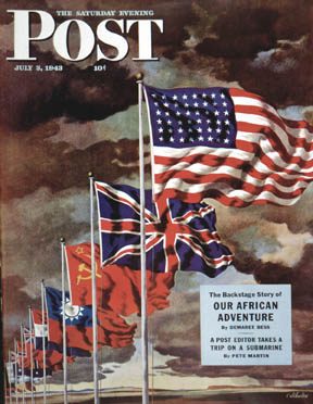 7/3/194 3 Atherton, John --- Allied Forces Flags