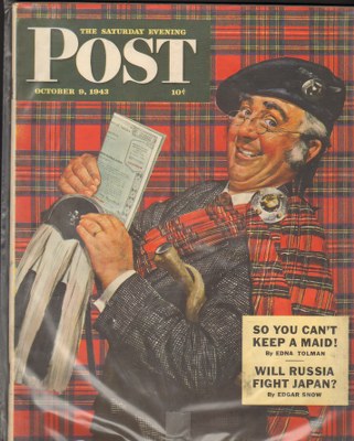 SEP431009.jpg 10/9/194 3 Scott, Howard --- Scotsman with Savings Bonds - Image 1