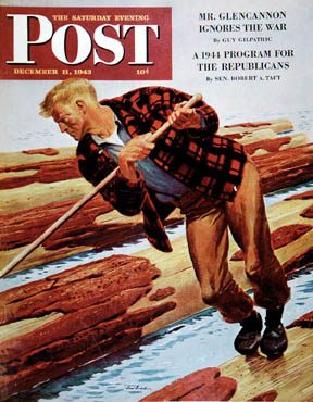12/11/1943 3 Ludekens, Fred — Log Rolling