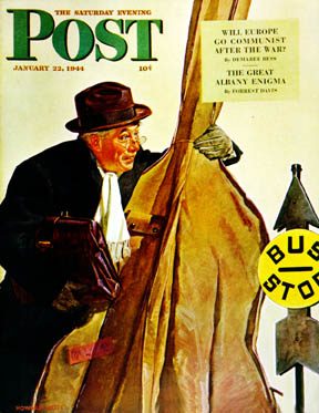 1/22/194 4 Scott, Howard --- Bass Fiddle at Bus Stop