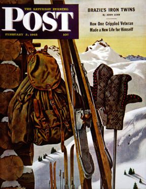 2/3/194 5 Atherton, John --- Ski Equipment Still Life
