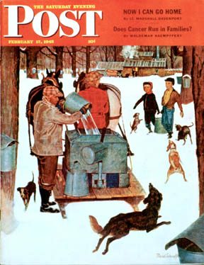 2/17/194 5 Schaeffer, Mead --- Maple Syrup Time in Vermont