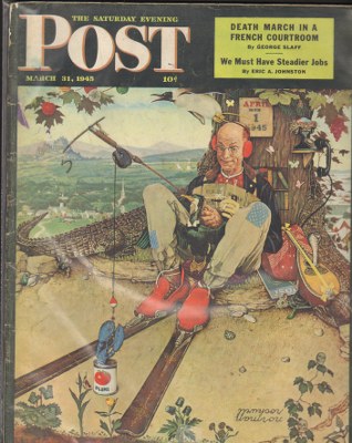 3/31/194 5 Rockwell, Norman --- "April Fool, 1945"