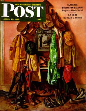 4/14/194 5 Atherton, John --- Loaded Coat Rack