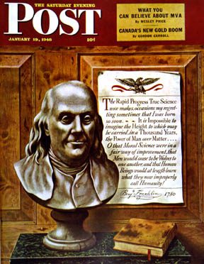 1/19/194 6 Atherton, John --- Benjamin Franklin - bust and quote