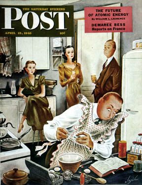 4/13/194 6 Alajalov, Constantin --- Gourmet Cook?