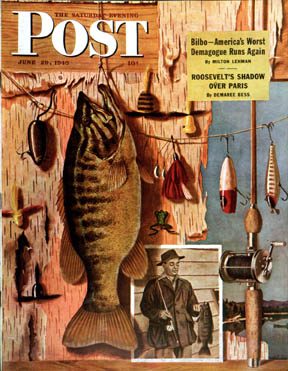 6/29/194 6 Atherton, John --- Fishing Still Life