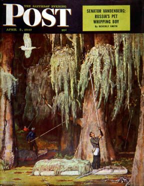 4/5/194 7 Schaeffer, Mead --- Spanish Moss pickers