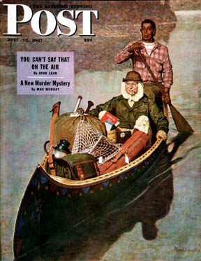 7/12/194 7 Schaeffer, Mead --- Canoe Fishing Trip