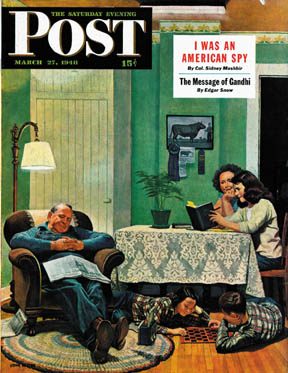 3/27/194 8 Falter, John --- After Dinner at the Farm