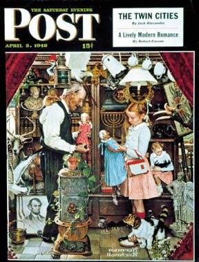 4/3/194 8 Rockwell, Norman --- "April Fool, 1948"
