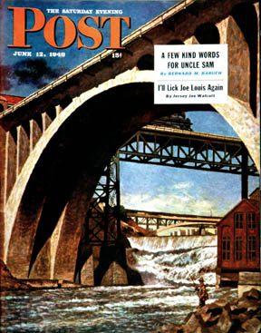 6/12/194 8 Atherton, John --- Fishing Under Bridge