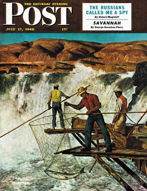 7/17/194 8 Atherton, John --- Salmon Fishing