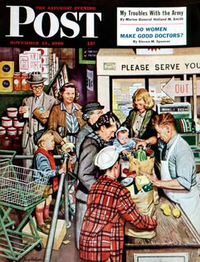 11/13/1948 8 Dohanos, Stevan — Grocery LIne