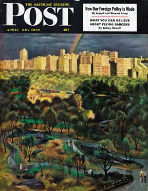 4/30/194 9 Falter, John --- Central Park Rainbow