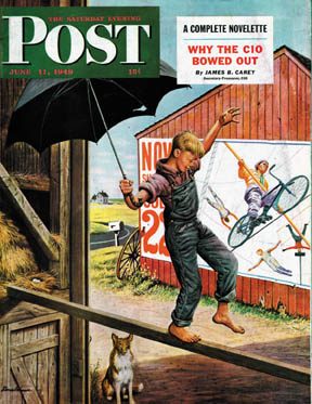 6/11/194 9 Dohanos, Stevan --- Walking the Tightrope