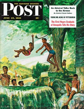 6/25/194 9 Schaeffer, Mead --- Swimming Hole