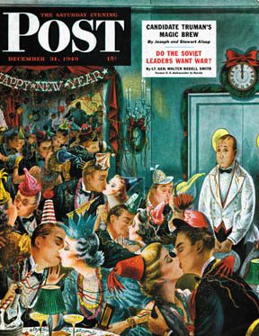 12/31/1949 9 Alajalov, Constantin — Midnight and Nobody to Kiss