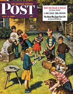 7/8/195 0 Sewell, Amos --- Backyard Dog Show