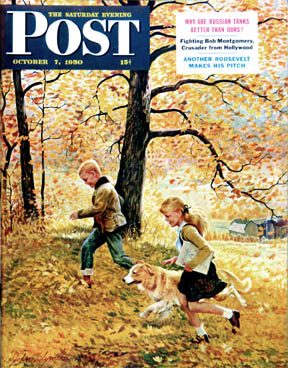 10/7/195 0 Clymer, John --- Walking Home Through Leaves