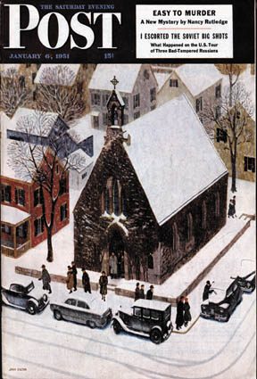 1/6/195 1 Falter, John --- Snowy Morning at Church