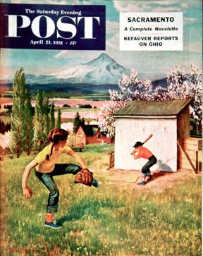 4/21/195 1 Clymer, John --- Oregon Baseball