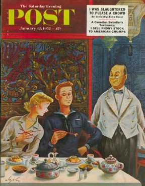 1/12/195 2 Alajalov, Constantin --- How to Use Chopsticks