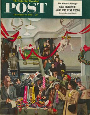12/6/195 2 Falter, John --- Department Store at Christmas