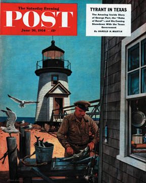 6/26/195 4 Dohanos, Stevan --- Lighthouse Keeper