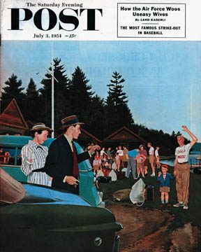 7/3/195 4 Hughes, George --- First Day at Camp