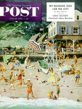 7/10/195 4 Prins, Ben Kimberly --- Thunderstorm at the Shore