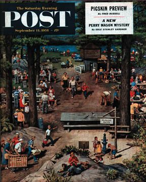 9/11/195 4 Dohanos, Stevan --- Labor Day Picnic
