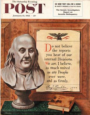 1/15/195 5 Atherton, John --- Benjamin Franklin - bust and quote