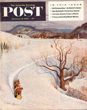 1/22/195 5 Clymer, John --- Tobogganing