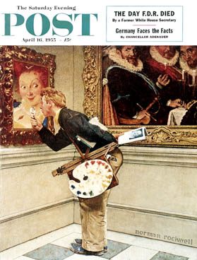 4/16/195 5 Rockwell, Norman --- "Critic"
