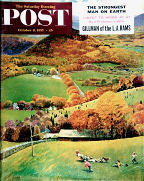 10/8/195 5 Clymer, John --- Football in the Country