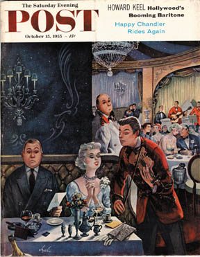 10/15/1955 5 Alajalov, Constantin — Pricey Dinner