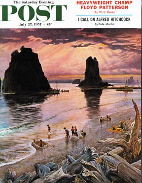 7/27/195 7 Clymer, John --- Pacific Ocean Sunset