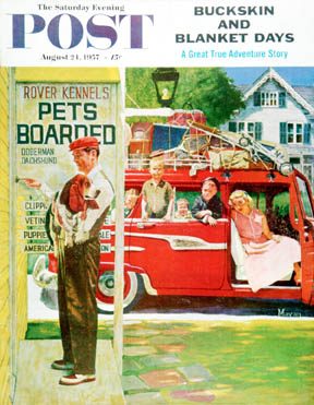 8/24/195 7 Mayan, Earl --- Boarding the Dog