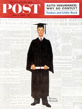 6/6/195 9 Rockwell, Norman --- "Graduate"