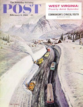 SEP600206.jpg 2/6/196 0 Clymer, John --- Snowplows at Snoqualmie Pass - Image 1