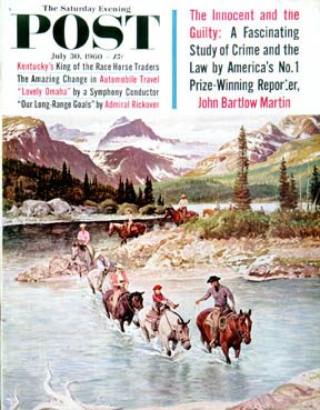 SEP600730.jpg 7/30/196 0 Clymer, John --- Horseback Riding in Glacier Park - Image 1