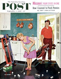 SEP600903.jpg 9/3/196 0 Sargent, Richard --- Putting Around in the Kitchen - Image 1