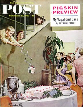 9/10/196 0 Utz, Thornton --- Stealing Cake at Grownups Party