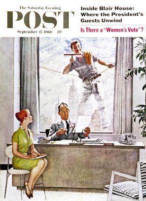 SEP600917.jpg 9/17/196 0 Rockwell, Norman --- "Window Washer" - Image 1