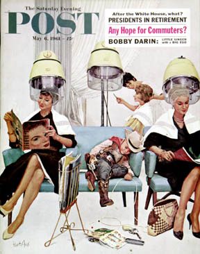 5/6/196 1 Ard, Kurt --- Cowboy Asleep in Beauty Salon