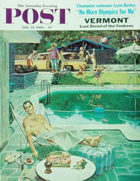 SEP610722.jpg 7/22/196 1 Utz, Thornton --- Unwelcome Pool Guests - Image 1