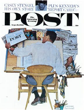 9/16/196 1 Rockwell, Norman --- "Artist at Work"