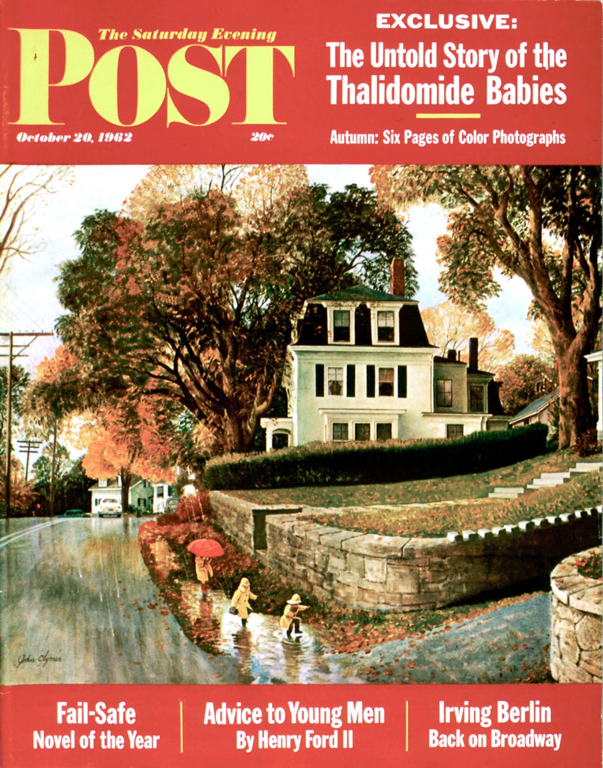 10/20/1962 2 Clymer, John — Walking Home in the Rain